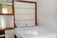 Bedroom Minimalist and Comfort 2BR at Candiland Apartment By Travelio