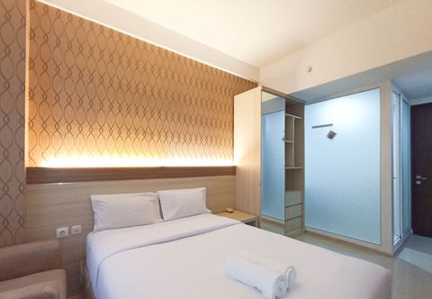 寝室 Minimalist and Good Studio at Vivo Apartment By Travelio