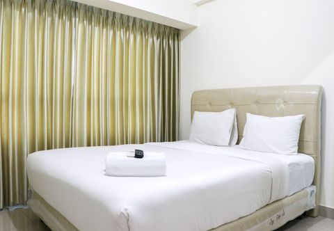 Bedroom Fully Furnished with Simply Look Studio at Springlake Summarecon Bekasi Apartment By Travelio