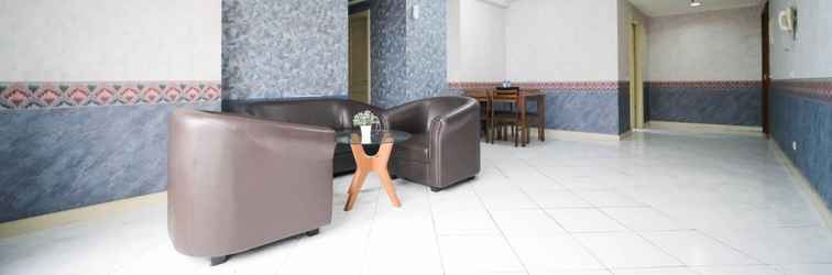 Lobi Homey and Best Deal 2BR at Taman Beverly Apartment By Travelio