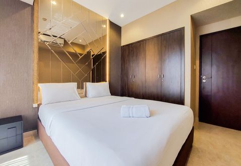 Bedroom Comfortable and Scenic 2BR Branz BSD City Apartment By Travelio