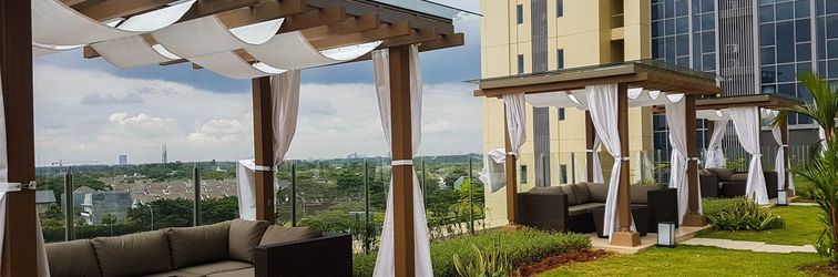 Lobby Comfortable and Scenic 2BR Branz BSD City Apartment By Travelio