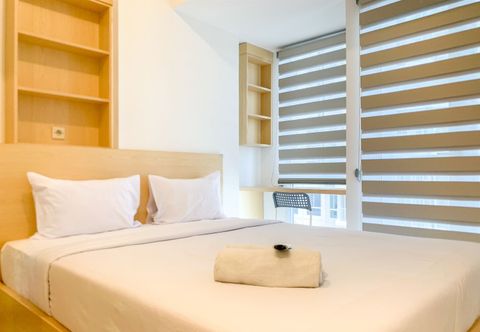 臥室 Cozy and Chic Studio Tokyo Riverside PIK 2 Apartment By Travelio