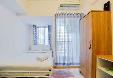 Bedroom Nice and Strategic Studio Apartment at M-Town Residence Travelio
