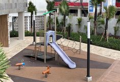 Entertainment Facility 6 Warm and Relaxing 2BR at Tokyo Riverside PIK 2 Apartment By Travelio