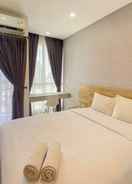 BEDROOM Comfortable and Restful Studio at Ciputra World 2 Apartment By Travelio