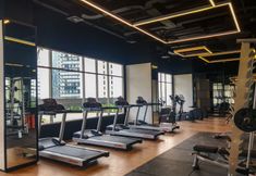 Fitness Center 7 Comfortable and Restful Studio at Ciputra World 2 Apartment By Travelio