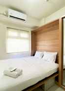 BEDROOM Strategic and Comfort 2BR at Green Pramuka City Apartment By Travelio