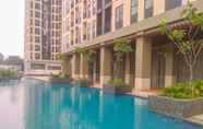 Swimming Pool 6 Relaxing and Cozy Studio at Transpark Cibubur Apartment By Travelio