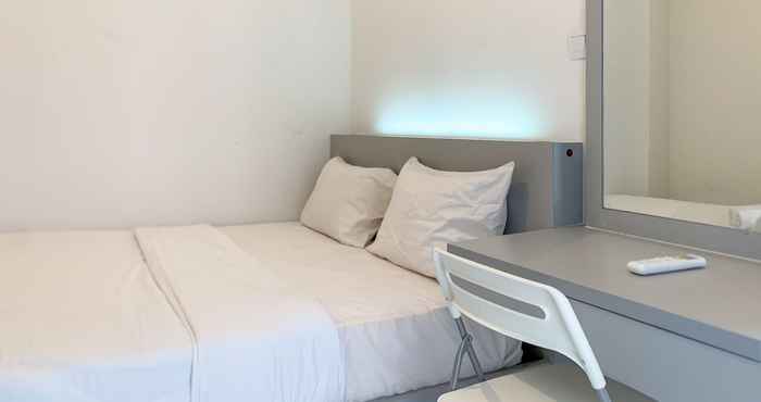 Bedroom Stylish and Nice 1BR at Tokyo Riverside PIK 2 Apartment By Travelio