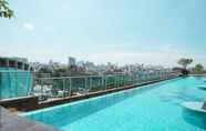 Kolam Renang 6 Modern and Comfort Studio Apartment at Menteng Park By Travelio