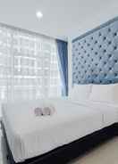 BEDROOM Comfort Designed and Tidy 1BR at Brooklyn Alam Sutera Apartment By Travelio