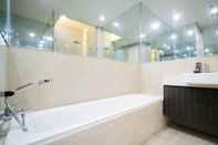 In-room Bathroom Luxurious and Private Access 2BR Apartment at The Galaxy Residences By Travelio