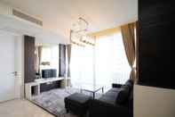 Common Space Luxurious and Private Access 2BR Apartment at The Galaxy Residences By Travelio