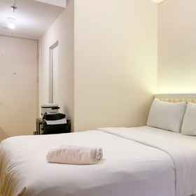 Bedroom 1 Nice and Minimalist Studio at Tokyo Riverside PIK 2 Apartment By Travelio, Kart.inc at Entertainment District PIK 2 Hotels