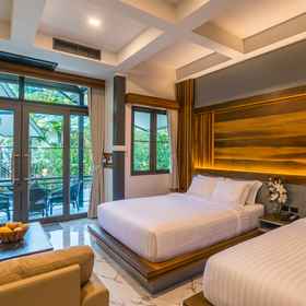 Bedroom 1 Loy Chalet, Villas in Krabi / Cliffside Lagoon Villa Hotels