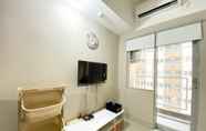 Bedroom 4 Minimalist Studio Gateway Park LRT City Bekasi Apartment By Travelio