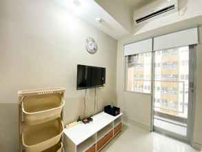 Bedroom 4 Minimalist Studio Gateway Park LRT City Bekasi Apartment By Travelio