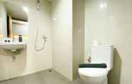 In-room Bathroom 6 Minimalist Studio Gateway Park LRT City Bekasi Apartment By Travelio
