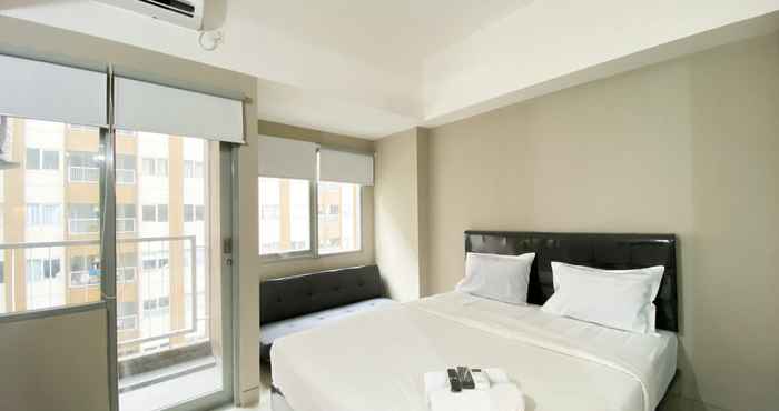 Bedroom Minimalist Studio Gateway Park LRT City Bekasi Apartment By Travelio