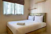 Bedroom Homey and Simply 2BR at Signature Park Grande Apartment By Travelio