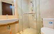 In-room Bathroom 6 Comfort Living and Spacious 2BR at Menteng Park Apartment By Travelio