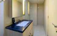 In-room Bathroom 5 Cozy and Tidy Studio Apartment at 21st Floor Warhol (W/R) Residences By Travelio