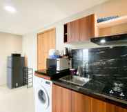 Common Space 7 Comfort and Enjoy 1BR at Gateway Park LRT City Bekasi Apartment By Travelio
