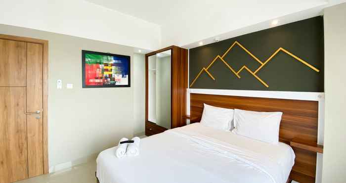 Bedroom Comfort and Enjoy 1BR at Gateway Park LRT City Bekasi Apartment By Travelio