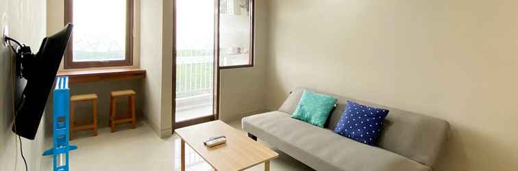 Lobi Comfort and Enjoy 1BR at Gateway Park LRT City Bekasi Apartment By Travelio