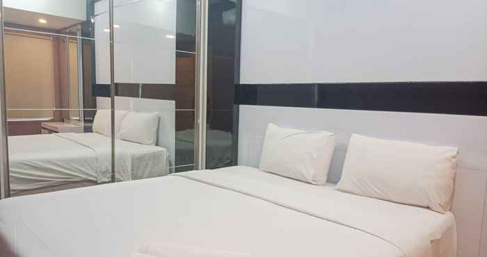 Kamar Tidur Simply and Good 1BR at 31st Floor Vida View Makassar Apartment By Travelio