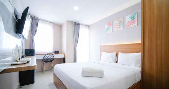 Bedroom Comfy and Best Choice Studio at Grand Dharmahusada Lagoon Apartment By Travelio