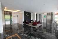 Lobby Elegant Designed and Spacious 3BR at Menteng Park Apartment By Travelio
