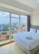 BEDROOM Elegant Designed and Spacious 3BR at Menteng Park Apartment By Travelio