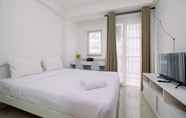 Bedroom 3 Minimalist and Best Deal Studio at Signature Park Grande Apartment By Travelio