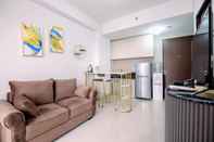 Common Space Great Deal and Restful 2BR Transpark Cibubur Apartment By Travelio