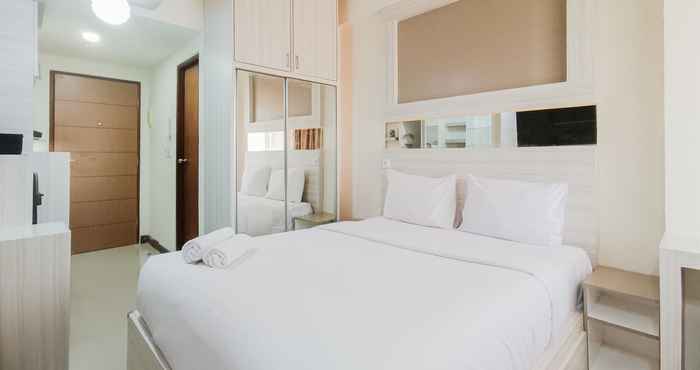 Phòng ngủ Comfort Stay Studio Apartment at Vida View Makassar By Travelio