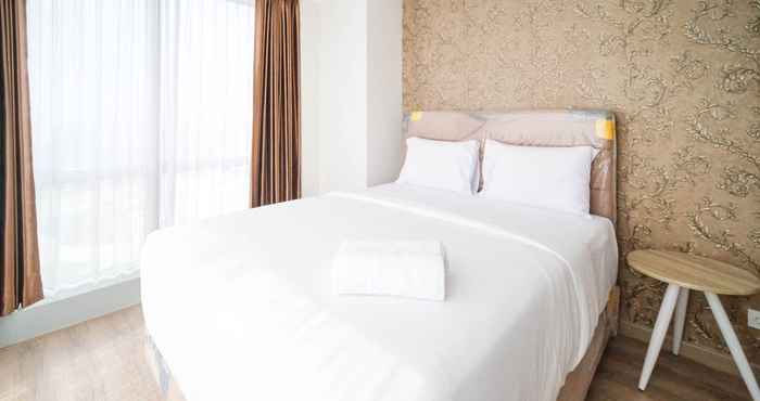 Bedroom Nice and Enjoy 3BR Connected to Mall at Grand Sungkono Lagoon Apartment By Travelio