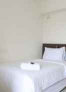 BEDROOM Simple and Enjoy Living Studio at Cinere Resort Apartment By Travelio