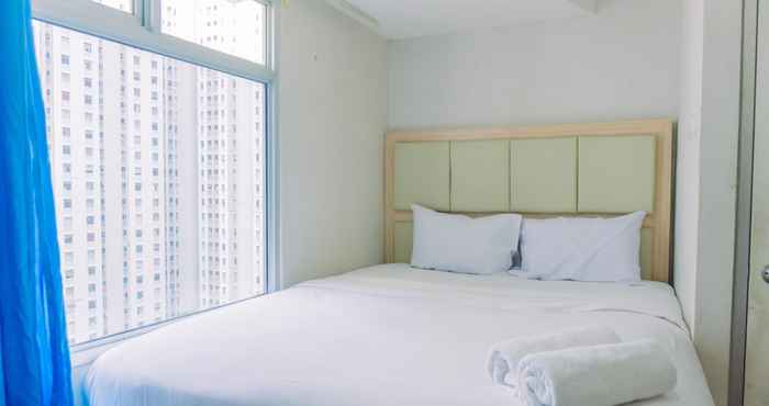 ห้องนอน Tidy and Cozy Stay 1BR Green Bay Pluit Apartment By Travelio