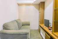 Common Space Tidy and Cozy Stay 1BR Green Bay Pluit Apartment By Travelio