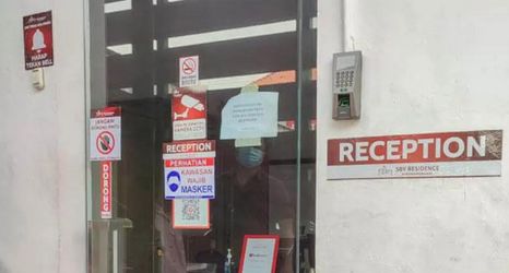 Sảnh chờ 2 RedDoorz @ Tanjung Sari Surabaya