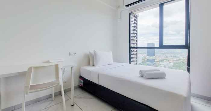 Bilik Tidur New Furnished Studio Room Apartment Sky House Alam Sutera By Travelio