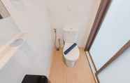 In-room Bathroom 3 New Furnished Studio Room Apartment Sky House Alam Sutera By Travelio