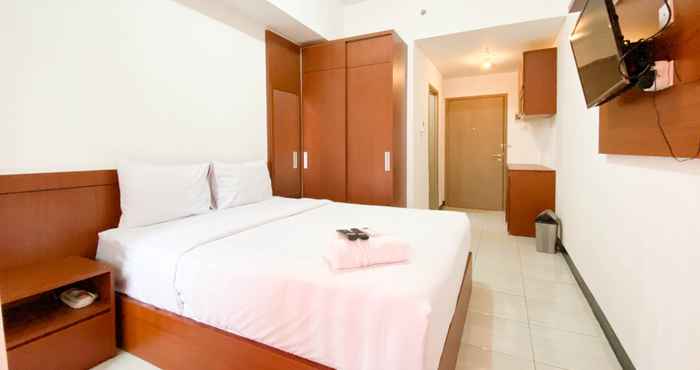 Bedroom Homey Studio Apartment Cordova Edupartment Semarang By Travelio