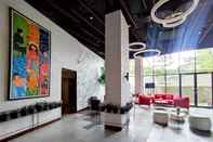 Lobby Homey Studio Apartment Cordova Edupartment Semarang By Travelio