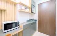 Common Space 3 Good Deal and Minimalist Studio Transpark Cibubur Apartment By Travelio