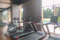 Fitness Center Good Deal and Minimalist Studio Transpark Cibubur Apartment By Travelio