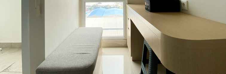 ล็อบบี้ Comfort and Simply Look Studio Room Vasanta Innopark Apartment By Travelio