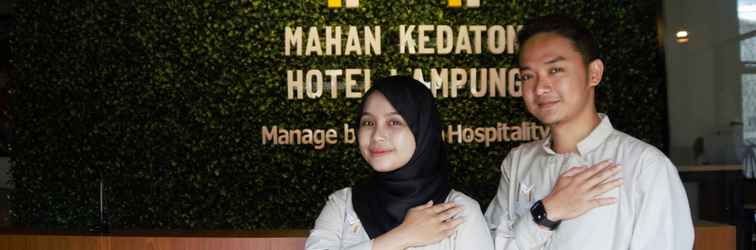 Lobi Mahan Kedaton Hotel Lampung Managed by Pradiza Hospitality